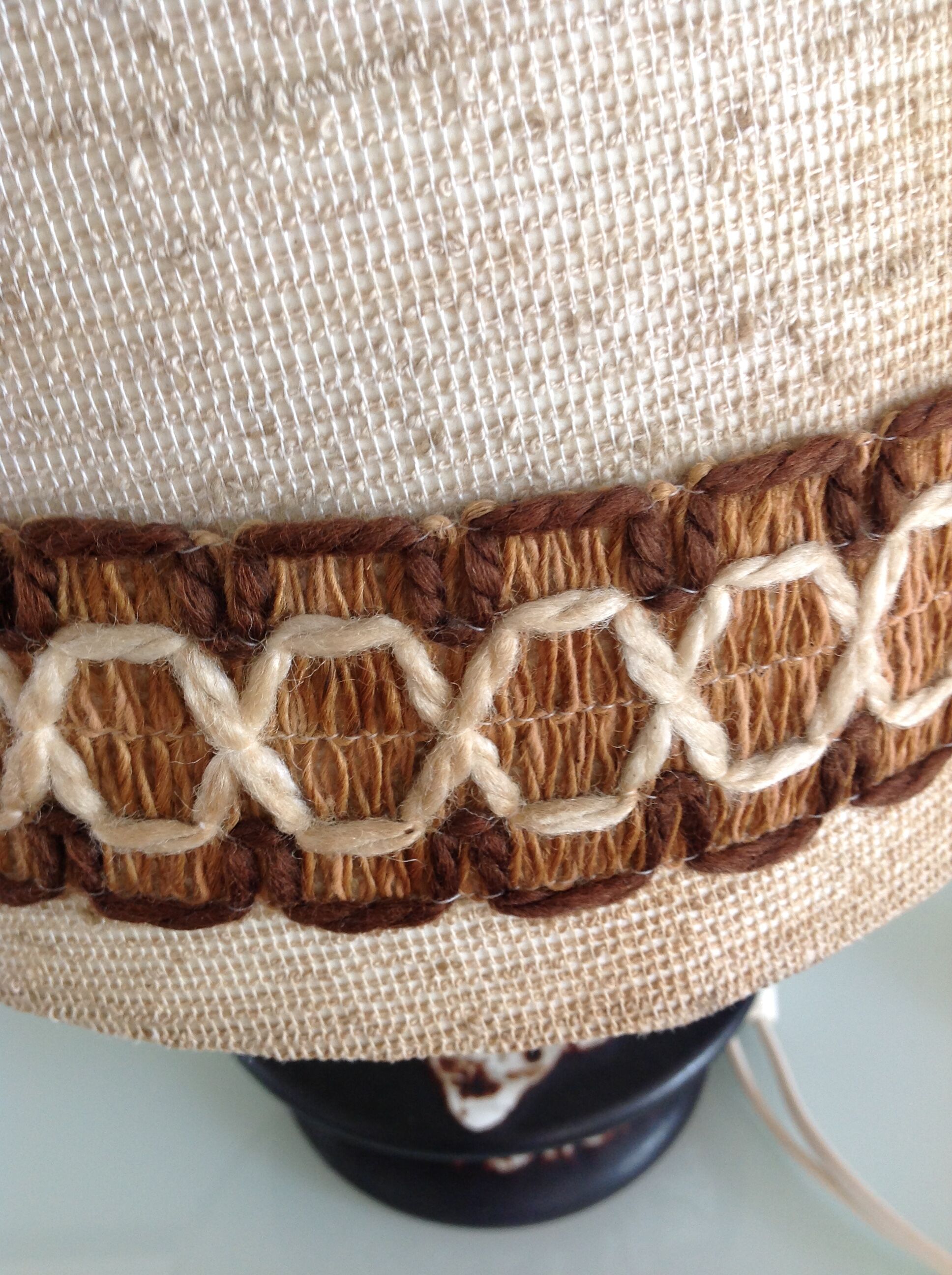 Lamp vintage ceramic 70s