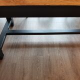 Solid oak farmhouse table