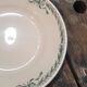 Lot of 10 plates in Terre de Fer Longchamp model Belleville