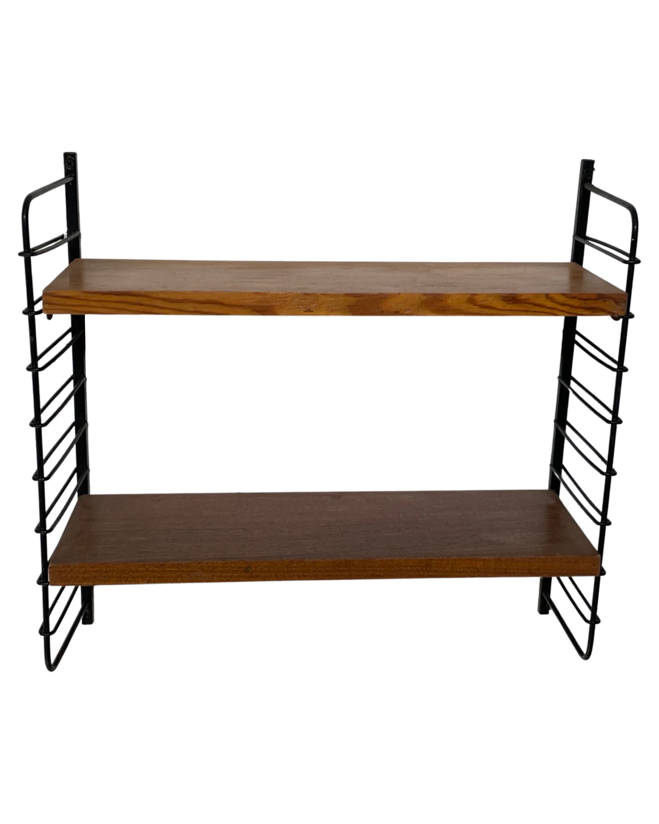 Vintage wood wall shelf wall rack