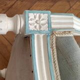 Painted wooden armchair / Louis XVI style / Good condition