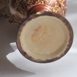 Neoclassical Spanish Copper Lustre Vases, 19Th