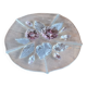 Cake or dessert dish in glass