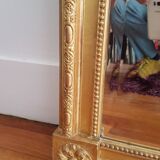 Gilded mirror Louis XVI style 175X93