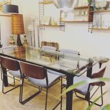 Memphis glass table, 1980