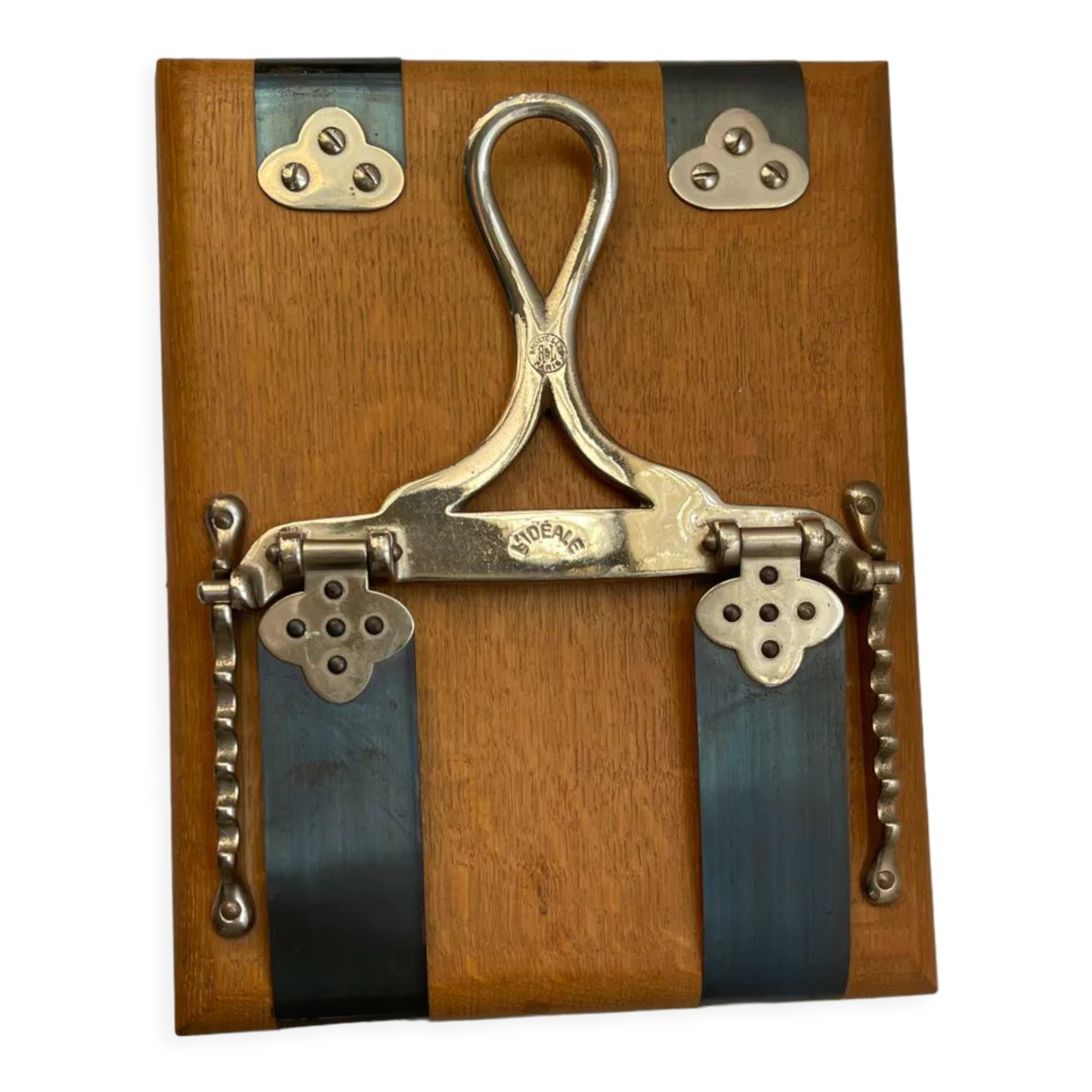 Old deco herbarium wood press