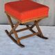 Vintage tilting footrest
