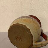Glazed stoneware jug
