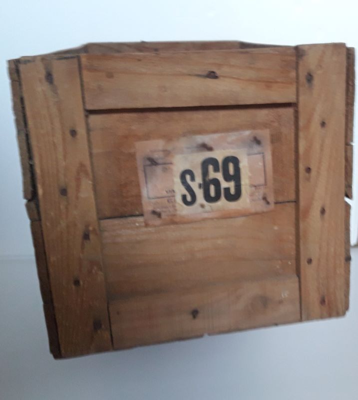 Wooden transport box