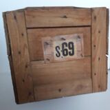 Wooden transport box