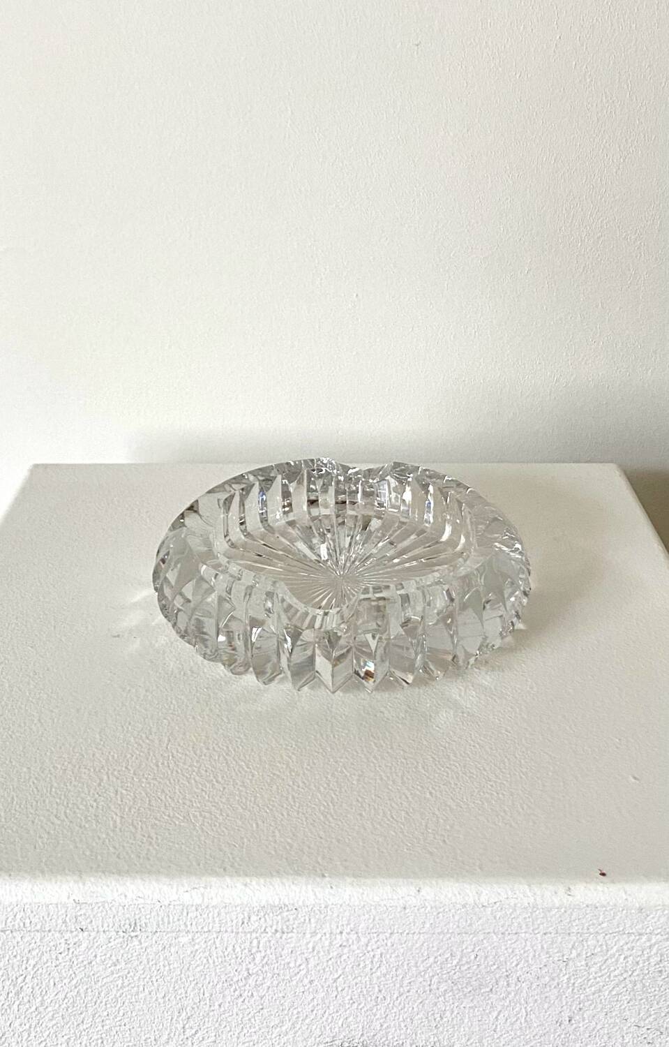 Crystal ashtray