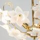 Vintage Italian Murano Glass Flower Chandelier