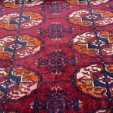Tapis turkmène vintage 133 x 84 cm