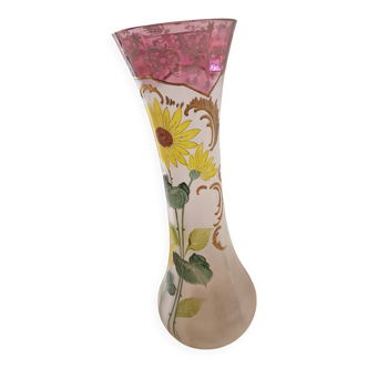 Floral decor vase