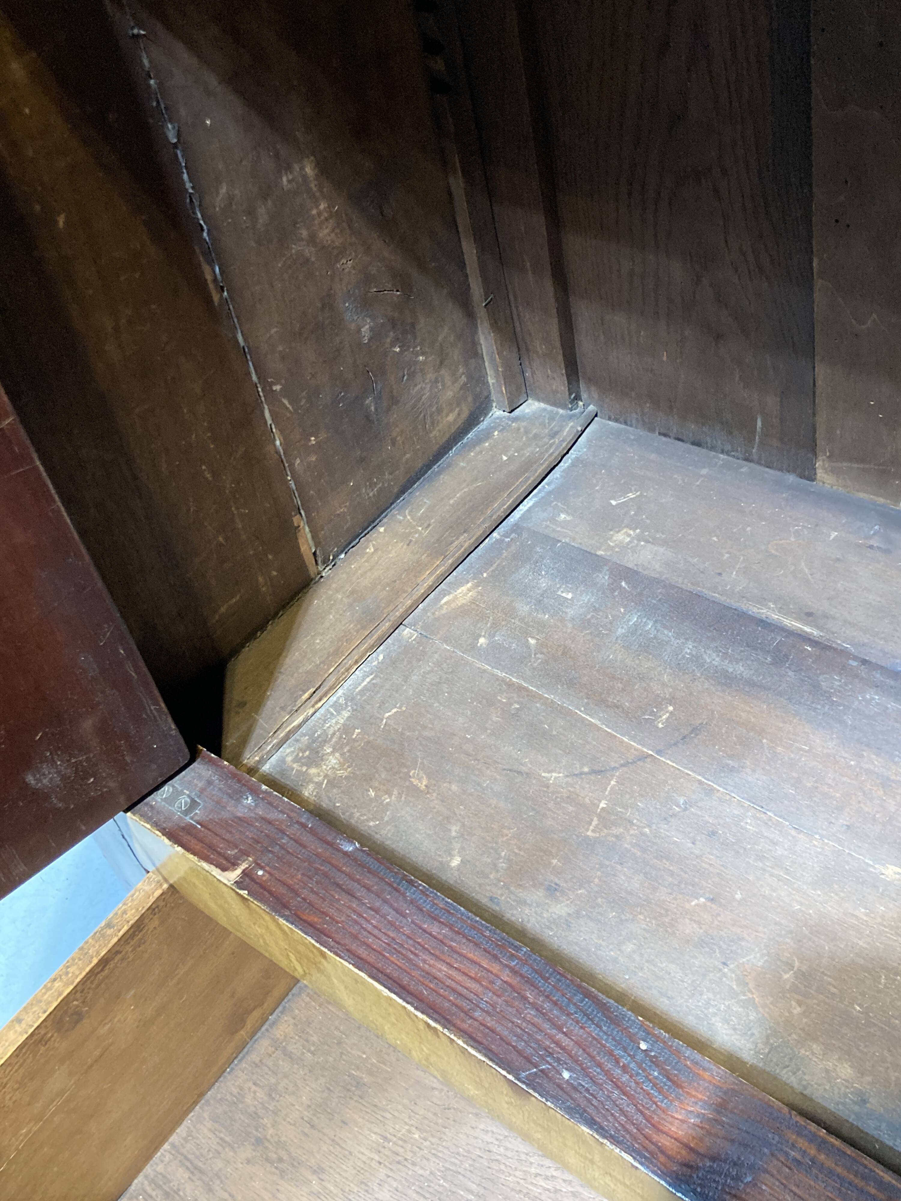 Mahogany wood cabinet