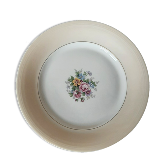 Assiette de service en  porcelaine sfp france