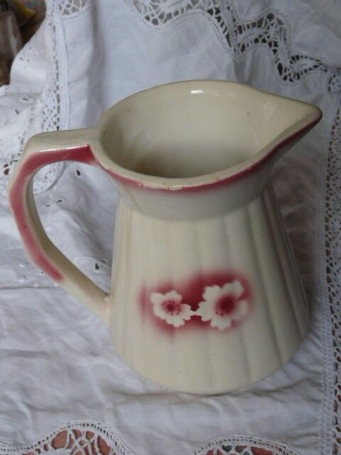 Pichet en faïence époque art déco digoin sarreguemines