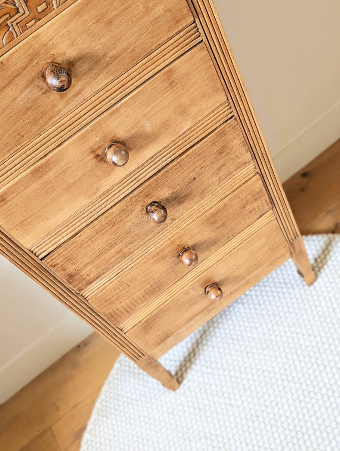 Art Deco chest of drawers, weekly drawer unit