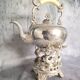 Silver-plated metal samovar kettle, 19th century