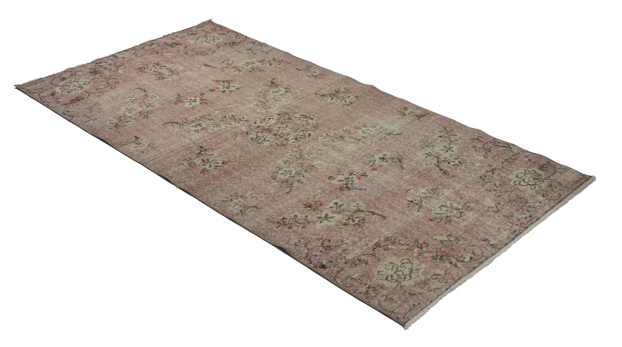 Vintage Turkish  Rug – 133 x 268 cm – Handwoven Wool