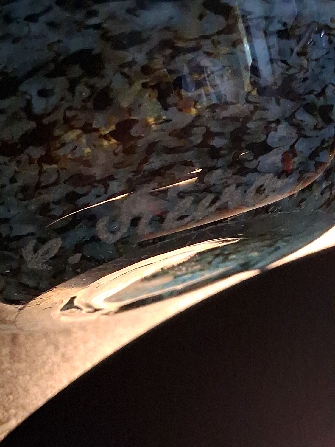 Vase signed c. vieira