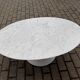 Original Knoll Tulip Oval Coffee Table Eero Saarinen Arabescato matte 107x70