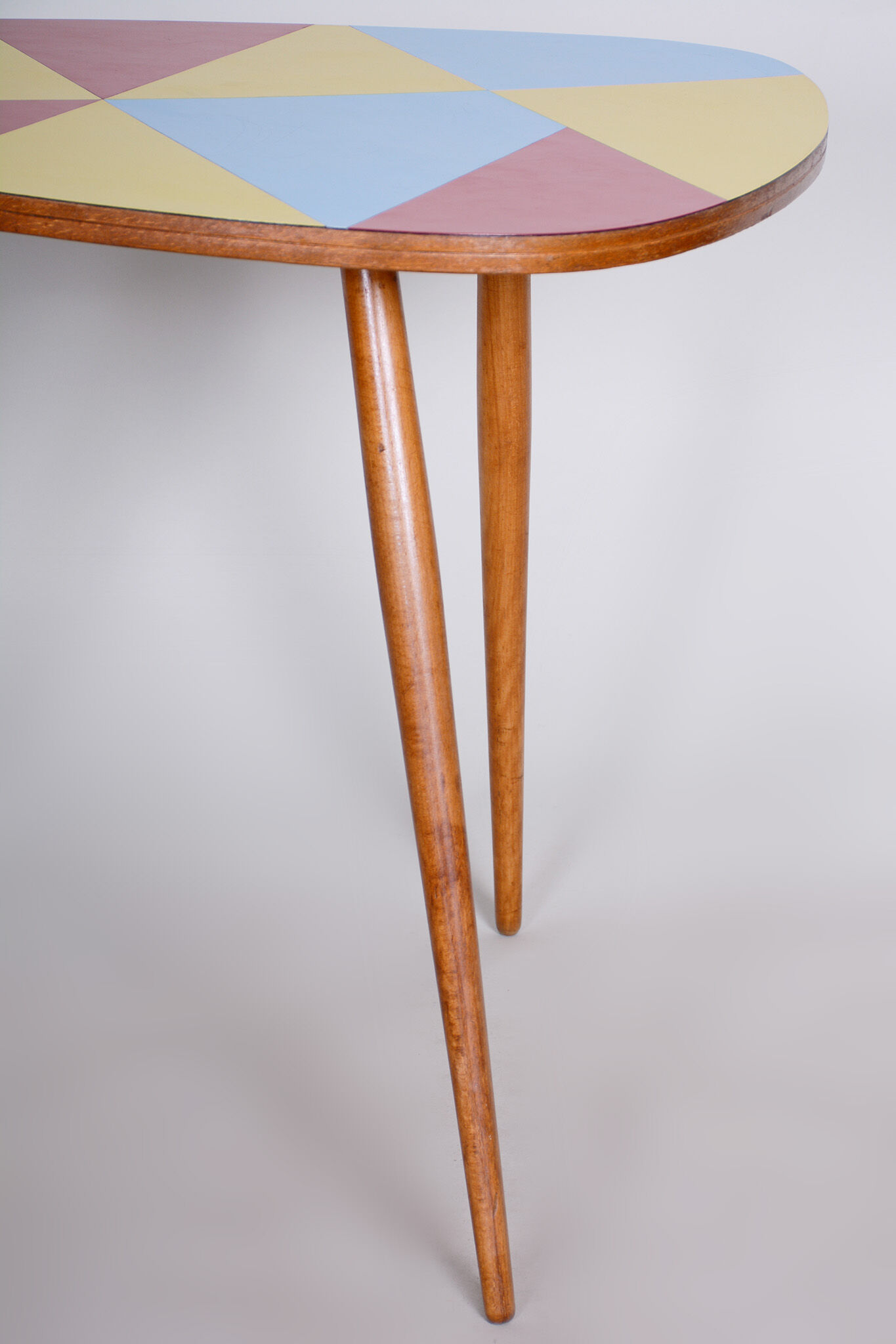 Mid century table, 1950s czechia