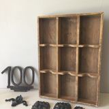 Workshop with 9 compartments locker