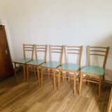 Set of 5 Baumann chairs