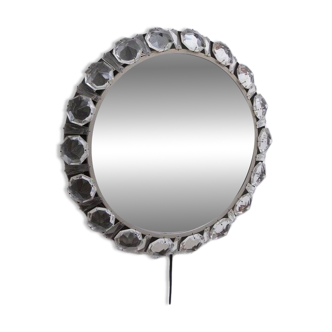 Illuminated mid-century modern mirror by Bakalowits & Söhne, 1960s