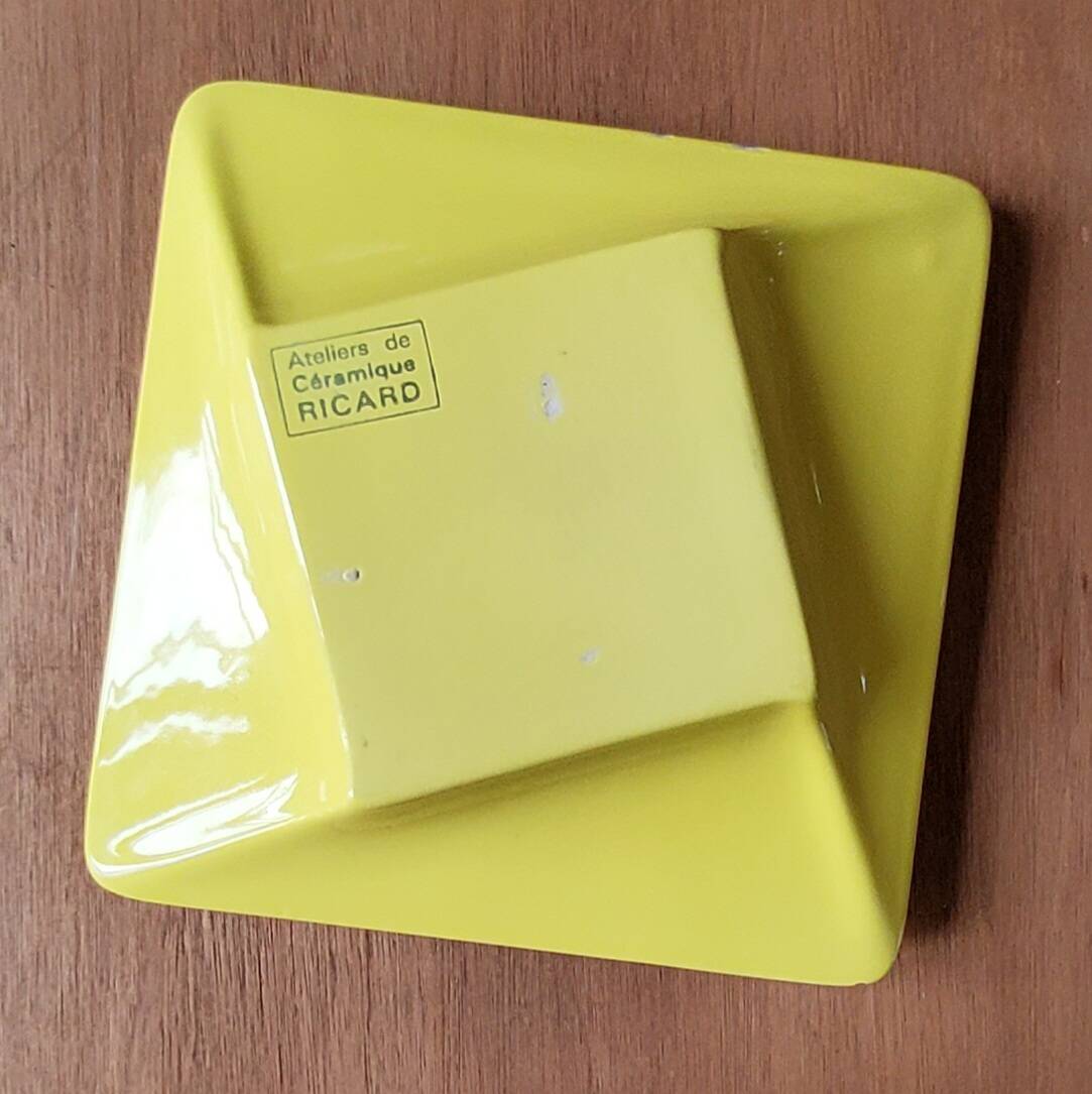 Vintage advertising ashtray