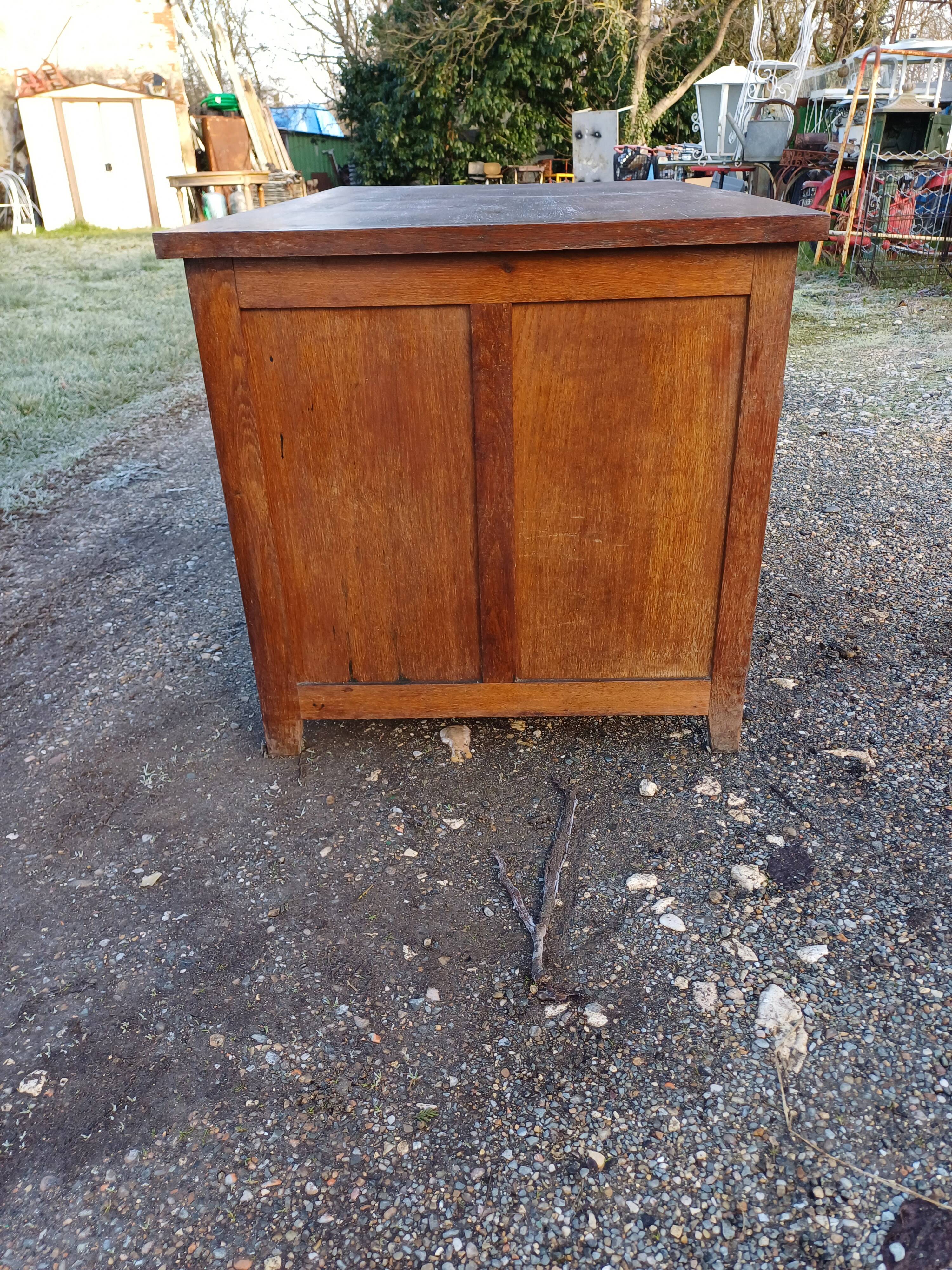 Oak Administration Desk from the 1930s