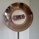 Chrome floor lamp indirect light 80s vintage