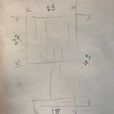 Bamboo table lamp 1950