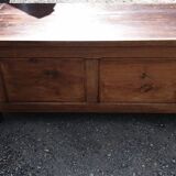 Solid oak chest