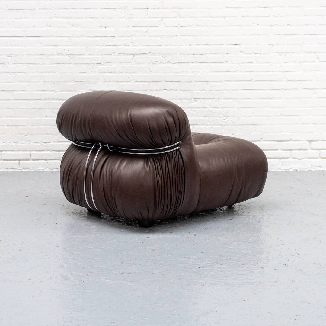 Fauteuil Soriana Afra & Tobia Scarpa Cassina années 1970
