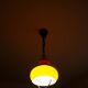 Space Age Opaline Glass Pendant Light