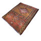 Tapis kurde vintage, 110 x 95 cm