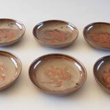 6 Blanot stoneware plates