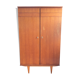 Cabinet beech massive vintage 1960