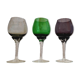 Trio de verres Murano