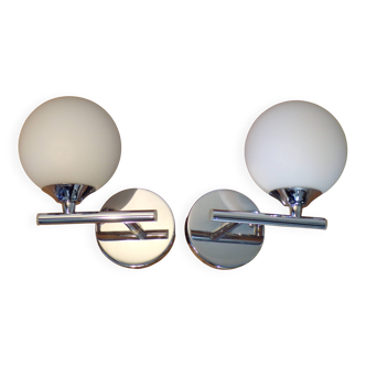 Pair of Italian wall lights