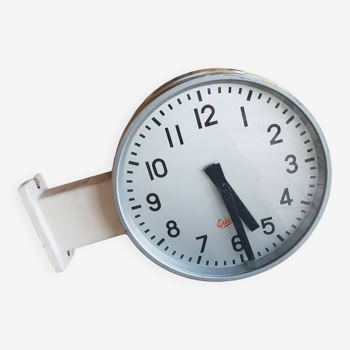 Horloge pendule de gare vintage Ericsson