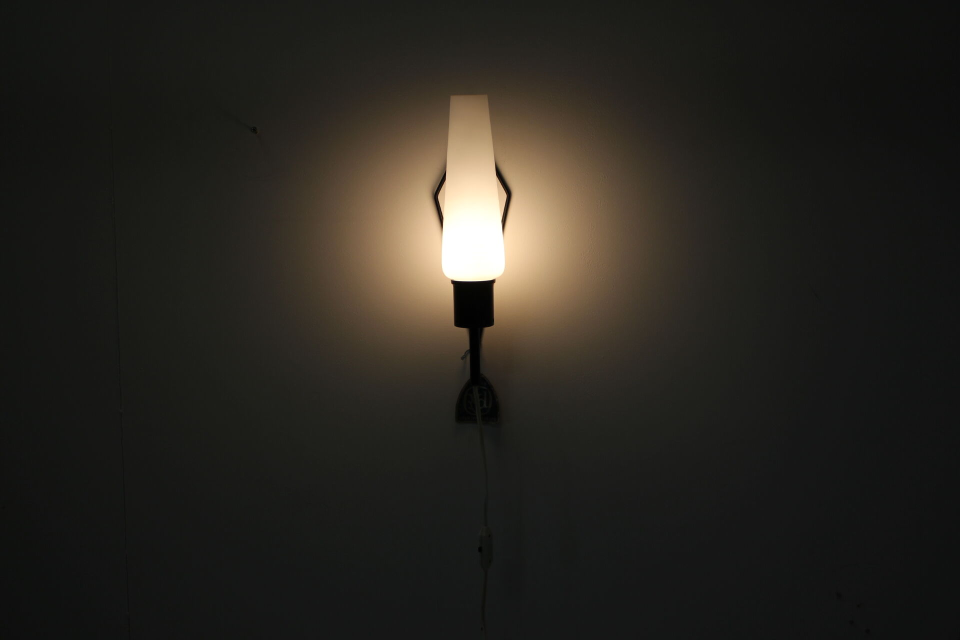 Mid-century wall lamp Elektroinstala Děčín, 1970