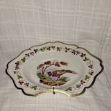 Beard dish in glazed earthenware XIXth century