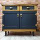 Buffet from the 1980s, after metamorphosis, anthracite