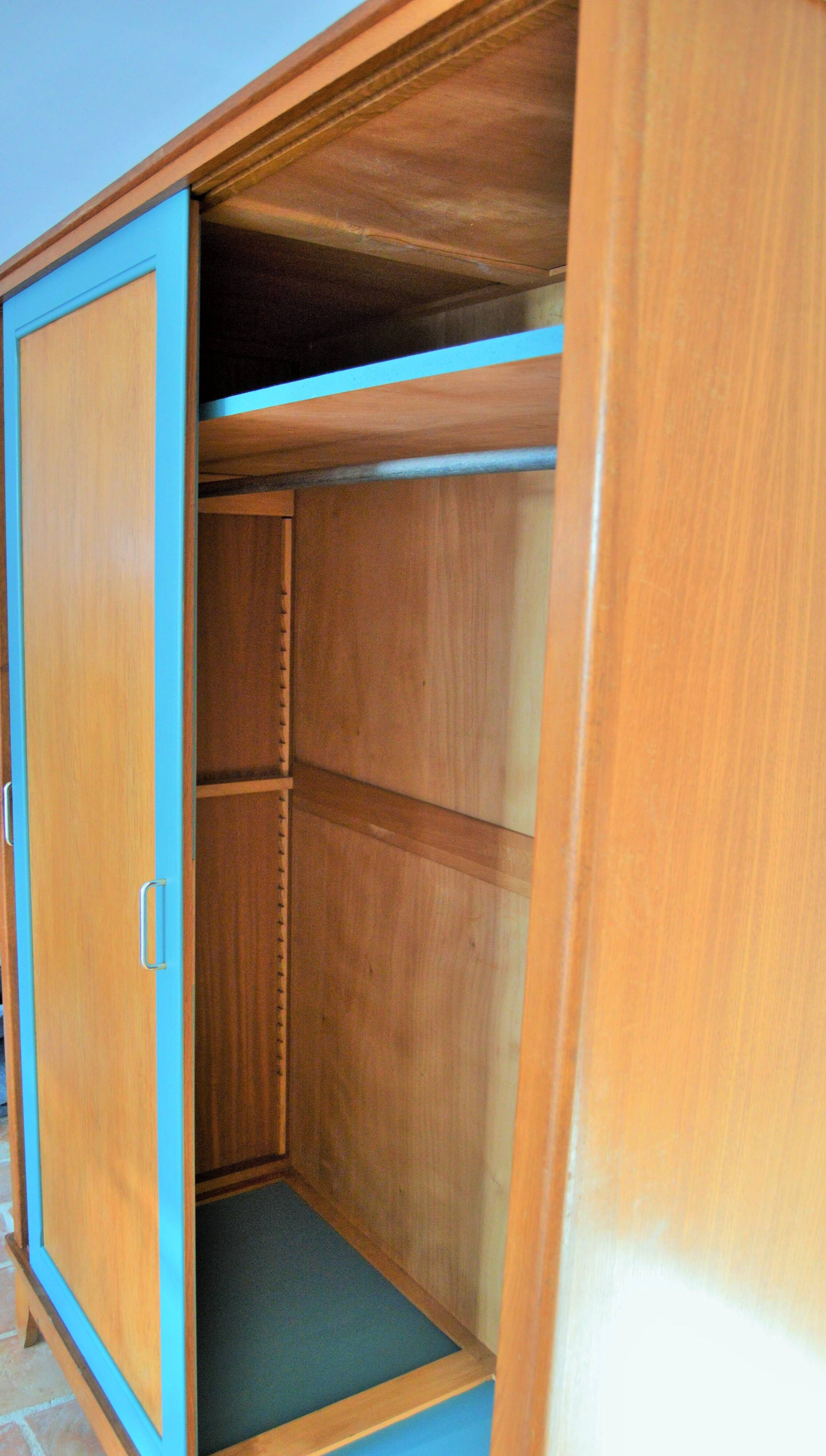 Vintage Scandinavian style wardrobe