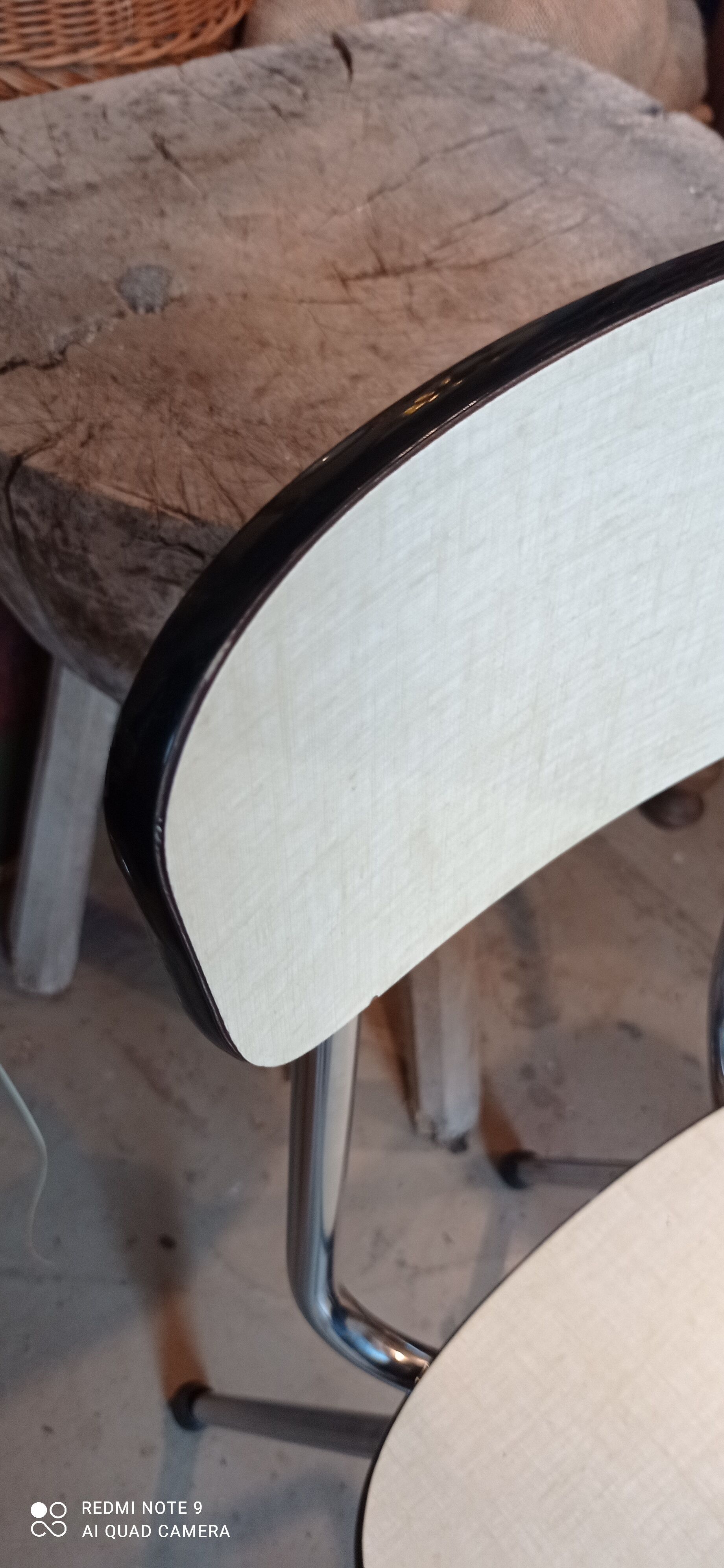 Formica water green chair