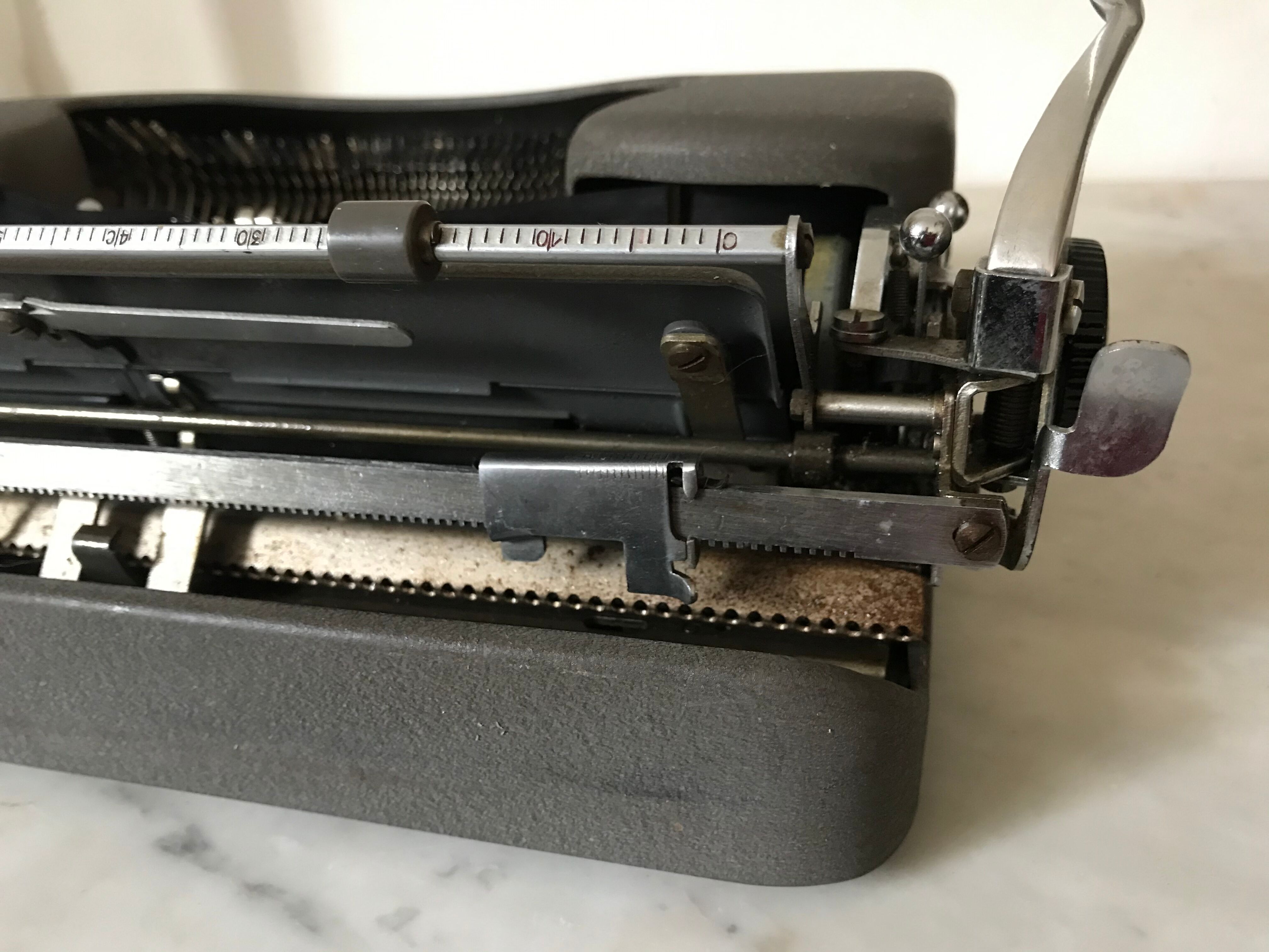 Typewriter Japy circa 1950