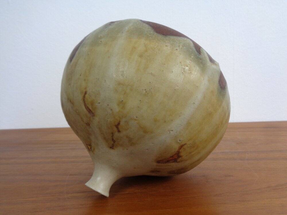 Danish Studio Ceramic Vase, 1960s